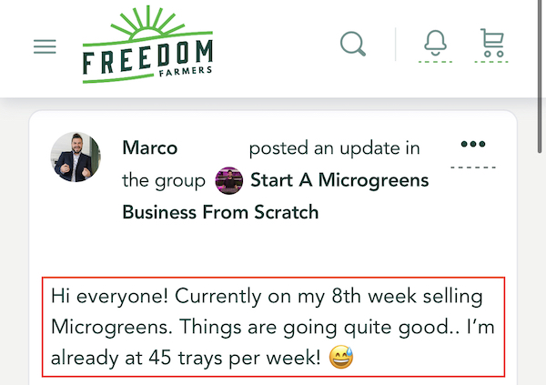 freedom farmers microgreens review
